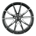 Rin 19 9 5X112 Saxo Mb5015 Prog GUNMETALMF ET45 CB