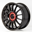 Rin 17 7.5 4x100/114.3 R1 257 Black ET35 CB73.1