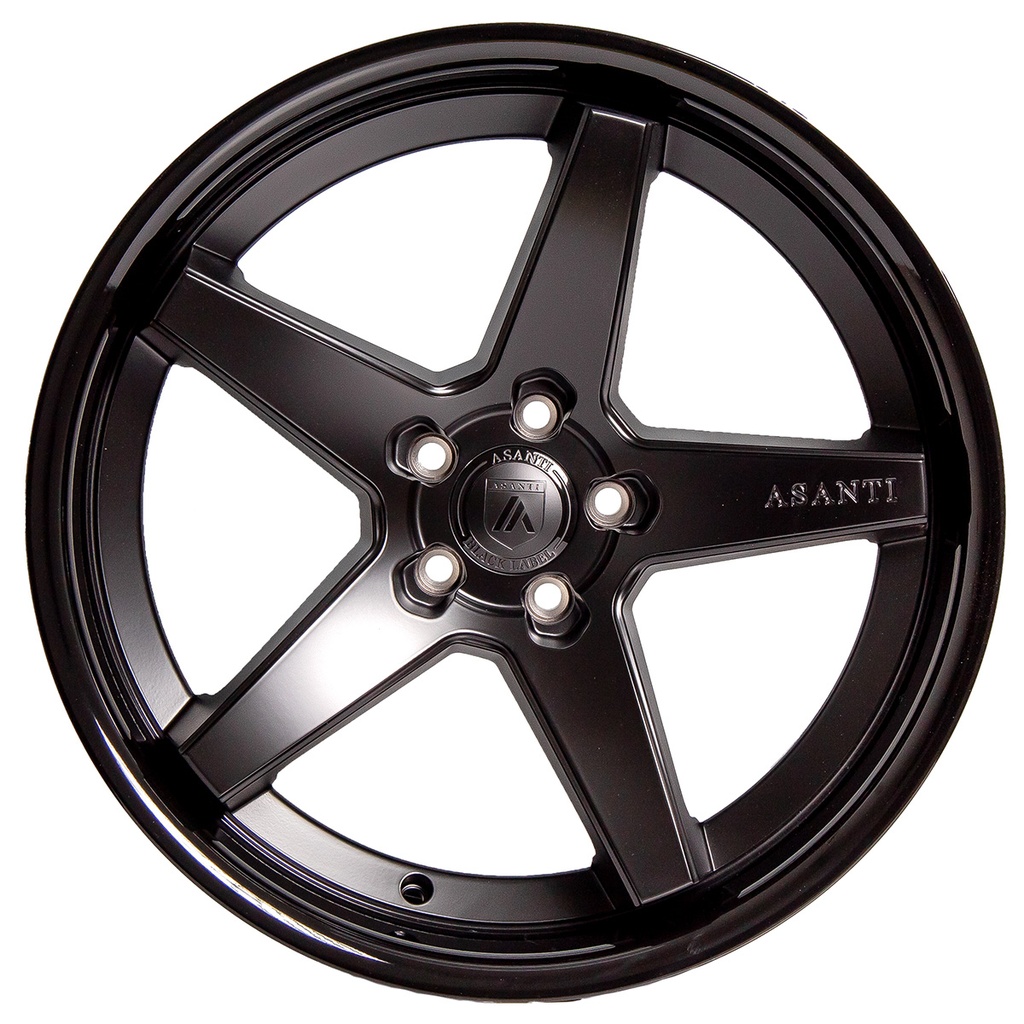 Rin 20 10.5 5X112 Asanti ABL31 Satin Black Gloss ET38 CB72.6 RP