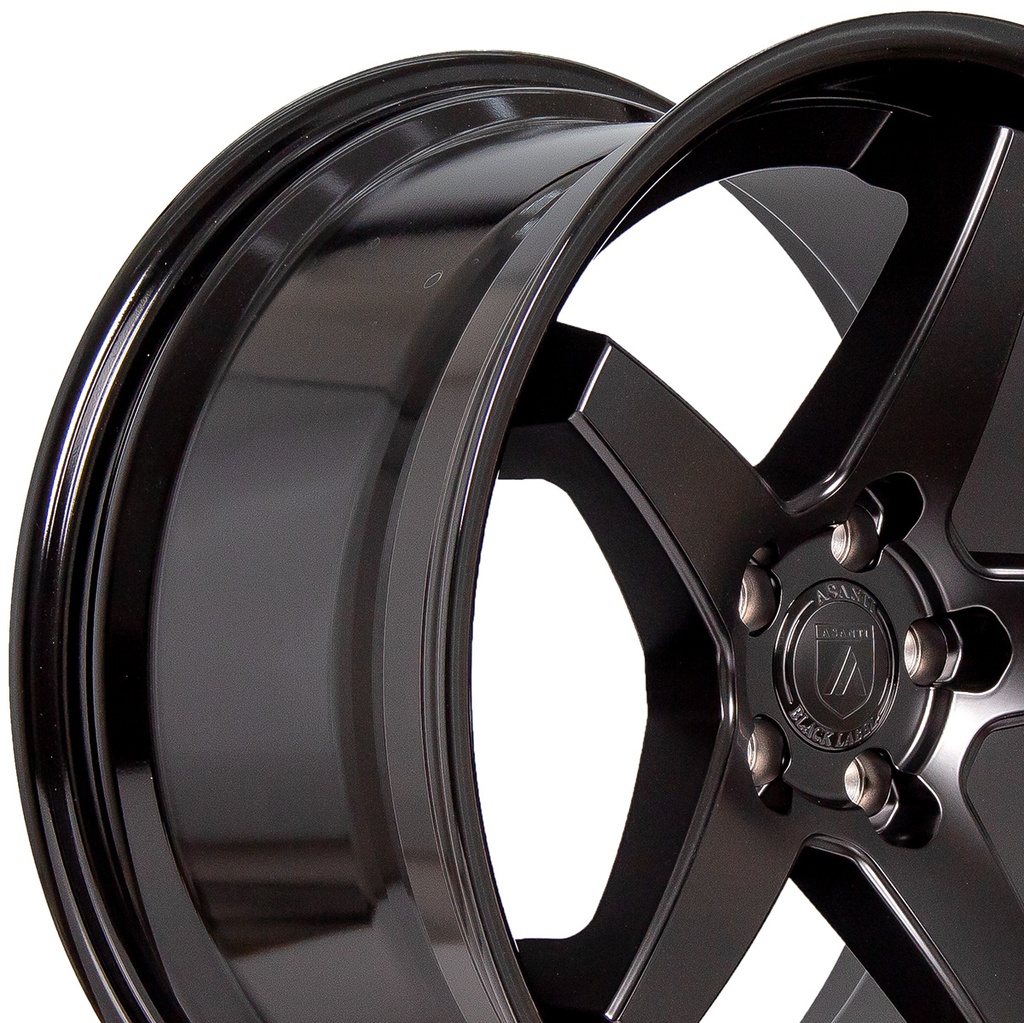 Rin 20 10.5 5X112 Asanti ABL31 Satin Black Gloss ET38 CB72.6 RP