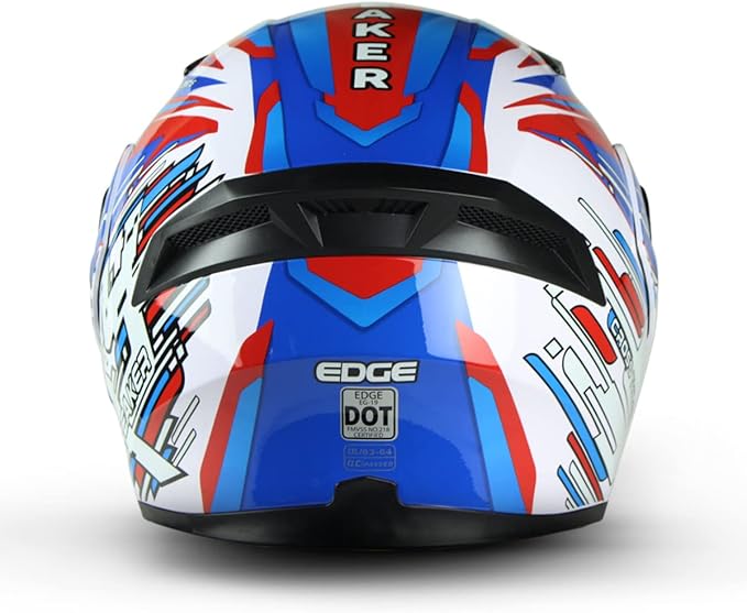 CASCO ABATIBLE BOSS SKYBREAKER AZUL ROJO XL