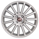 Rin 17 7.5 4X100 Ms VK850 SILVER ET35 CB57.1 