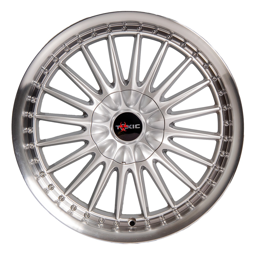 Rin 17 8 4x100/114.3 Ms G225 SILVER MACHINE LIP ET30 CB73.1