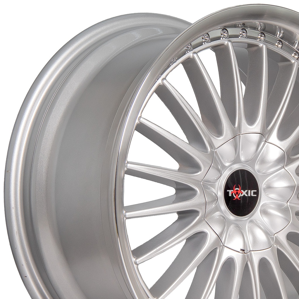 Rin 17 8 4x100/114.3 Ms G225 SILVER MACHINE LIP ET30 CB73.1