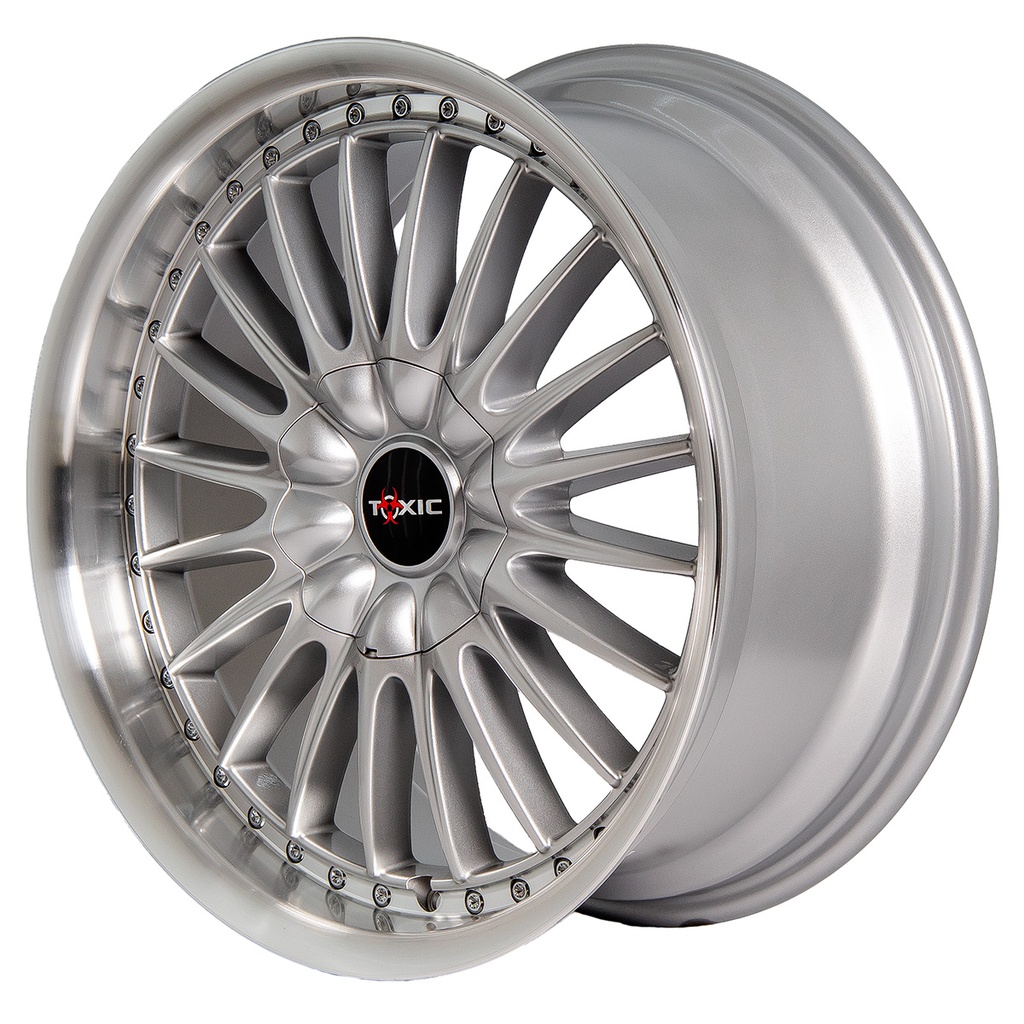 Rin 17 8 4x100/114.3 Ms G225 SILVER MACHINE LIP ET30 CB73.1