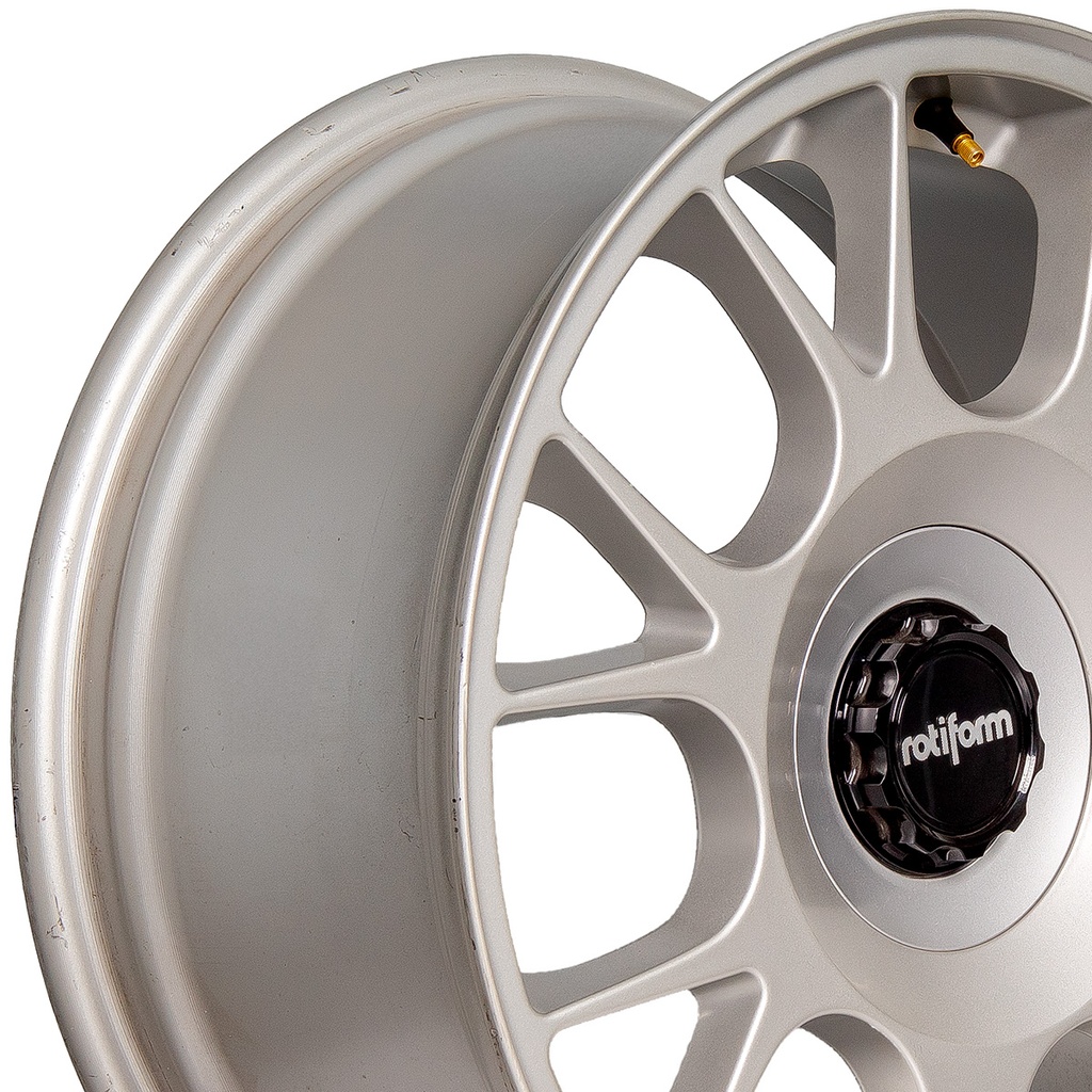 Rin 20 10.5 5X112/114.3 Rotiform R188 Tuf Progresivo 72.7 SILVER ET45 CB
