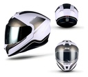 CASCO INTEGRAL W2 BLANCO BRILLANTE M