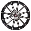 Rin 17 8.5 4x100/114.3 Ms 4320 BLACK MACHINE FACE ET25 CB73.1 RP