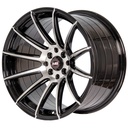 Rin 17 8.5 4x100/114.3 Ms 4320 BLACK MACHINE FACE ET25 CB73.1 RP