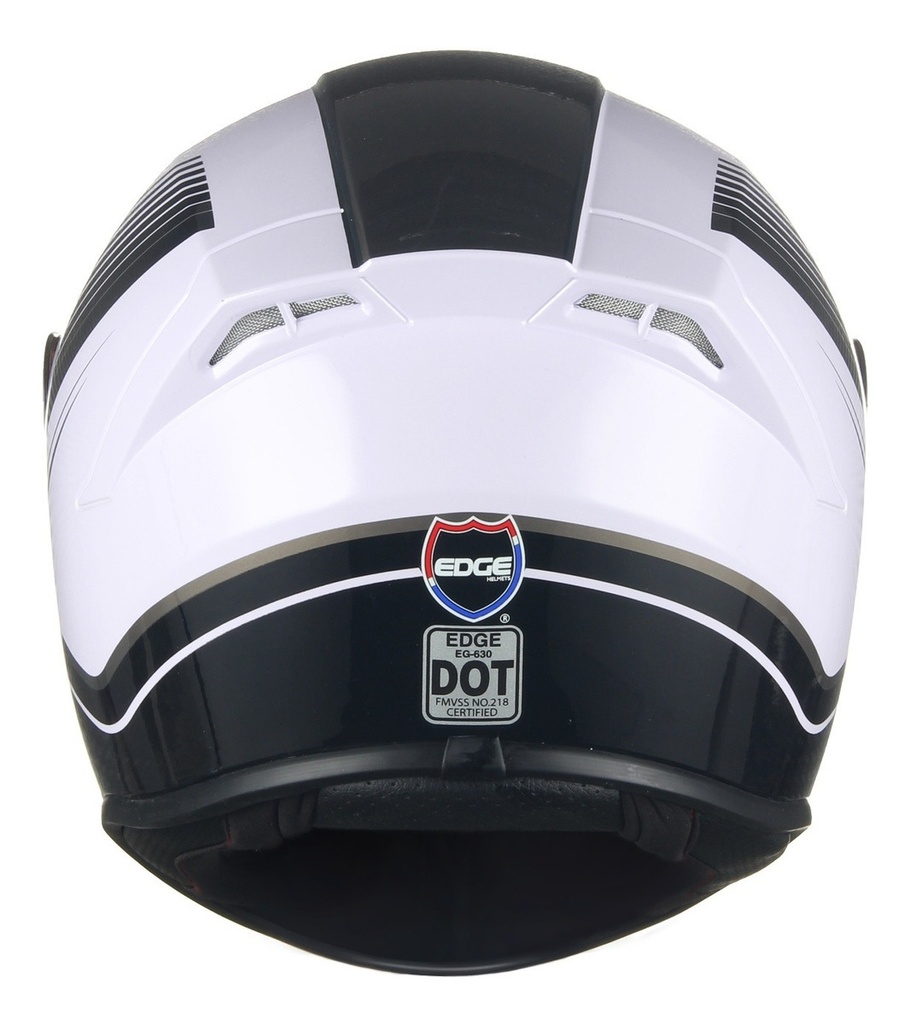 CASCO INTEGRAL W2 BLANCO BRILLANTE M