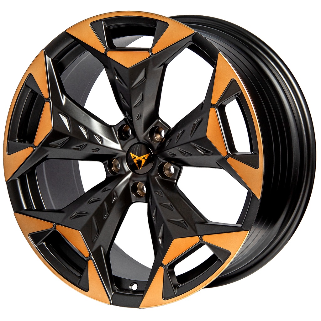 Rin 18 "X8.5 " 5x112 R1 SPORT CPR20 SANTIN BLACK MF+COPPER 40 57.1