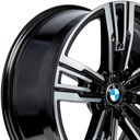 Rin 20 "X8.5 " 5X120 R1 SPORT H3078F BLACK MACHINE FACE 25 72.6