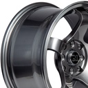 Rin 15 "X7 " 4X100/114.3 R1 SPORT 5958F Gunmetal Machine Lip 30 73.1 Sí
