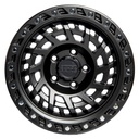 Rin 15 "X8 " 5x114.3 Elite Performance OF1120 MATTE BLACK CHROME SCREW 0 83.5