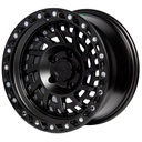 Rin 15 "X8 " 5x114.3 Elite Performance OF1120 MATTE BLACK CHROME SCREW 0 83.5