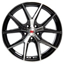 Rin 18 "X8 " 5x113 Elite Performance PD1638 BLACK MACHINE FACE 38 73.1