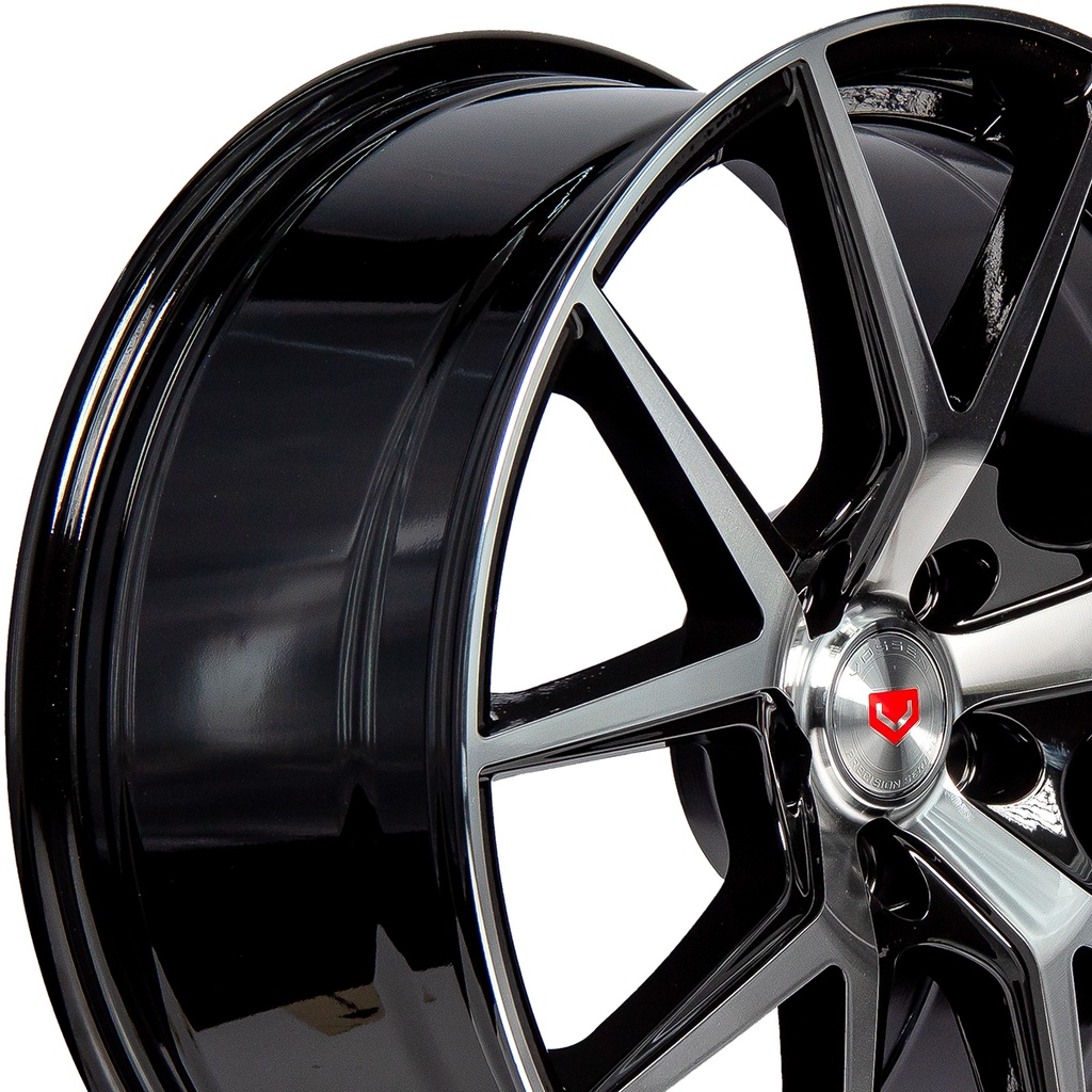 Rin 18 "X8 " 5x113 Elite Performance PD1638 BLACK MACHINE FACE 38 73.1