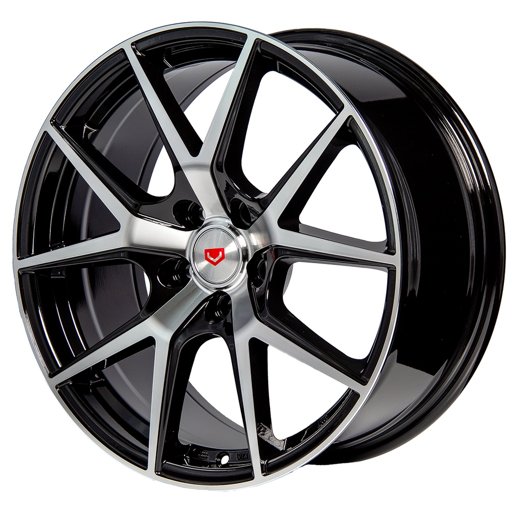Rin 18 "X8 " 5x113 Elite Performance PD1638 BLACK MACHINE FACE 38 73.1
