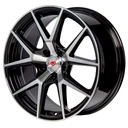 Rin 18 "X8 " 5x113 Elite Performance PD1638 BLACK MACHINE FACE 38 73.1