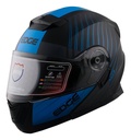 CASCO ABATIBLE JET 2 MX 7 NEGRO AZUL BRILLANTE XL
