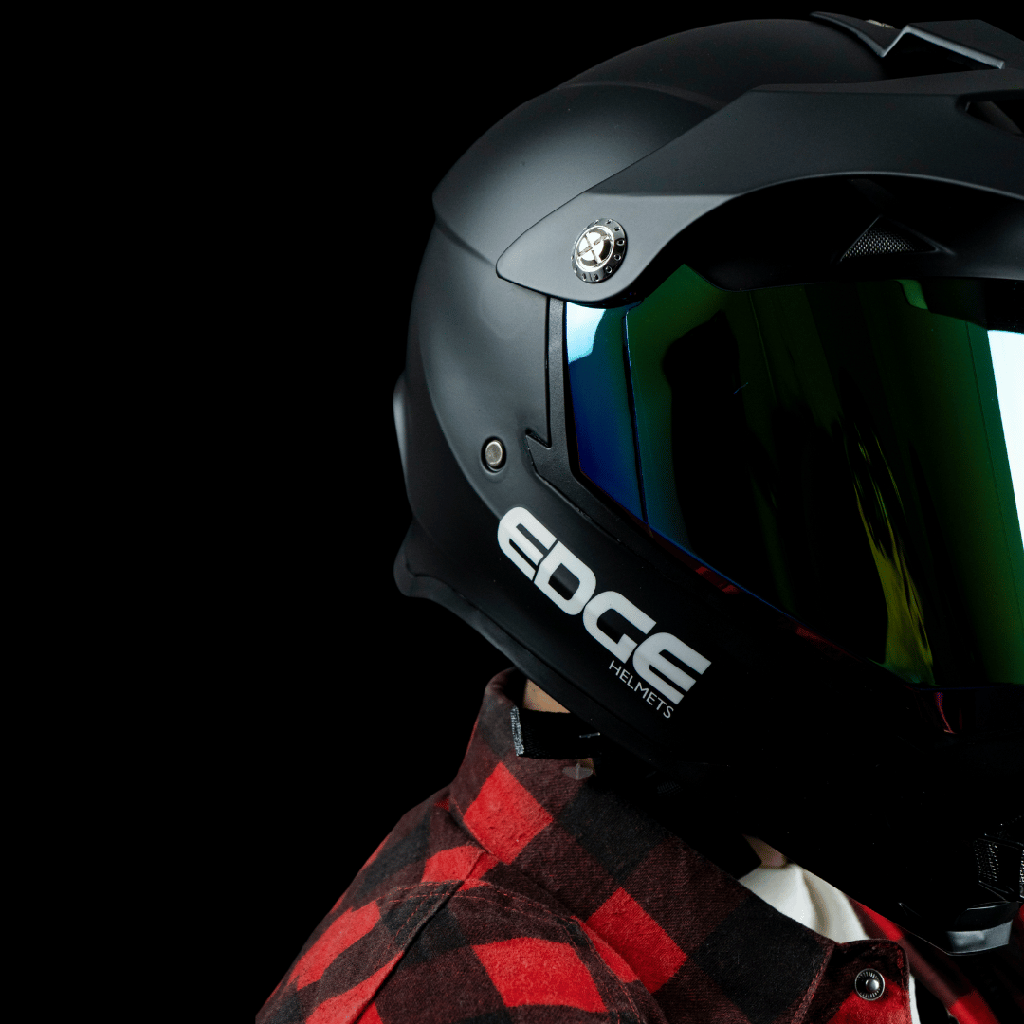 CASCO K4 NEGRO CARBON VISOR TORNASOL XL