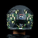 Casco Kombat Camo Verde Mate L