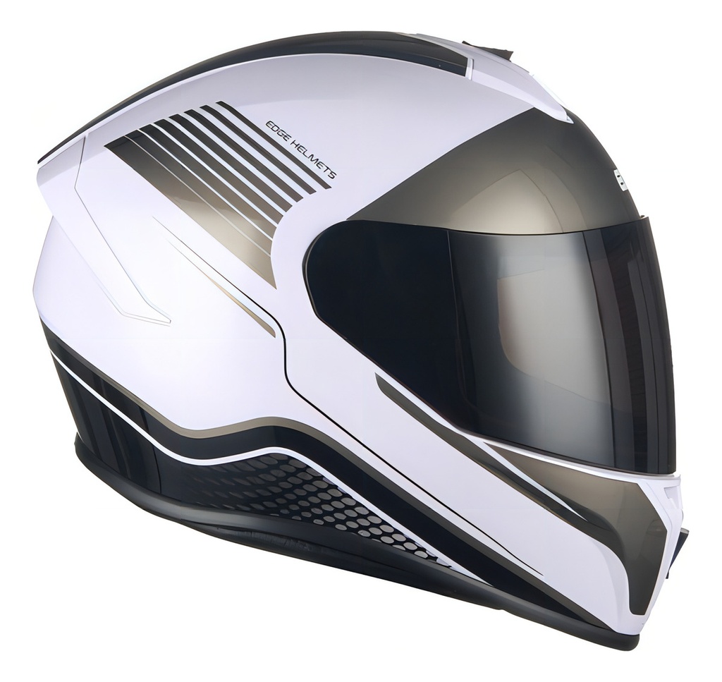 CASCO INTEGRAL W2 BLANCO BRILLANTE M