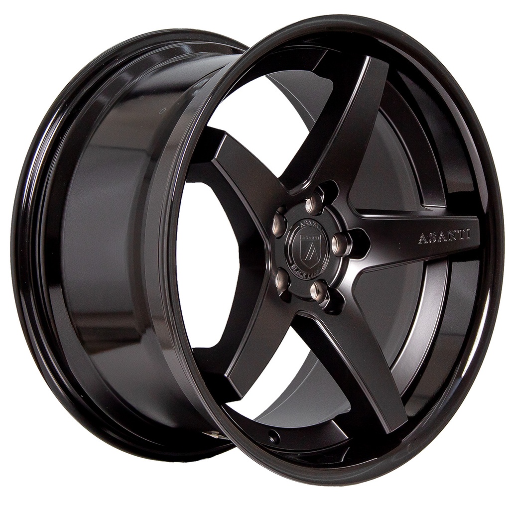 Rin 20 10.5 5X112 Asanti ABL31 Satin Black Gloss ET38 CB72.6 RP