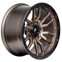 Rin 17 9 6X139.7 R1 SPORT A045 BRONZE + BLACK LIP ET0 CB106.1