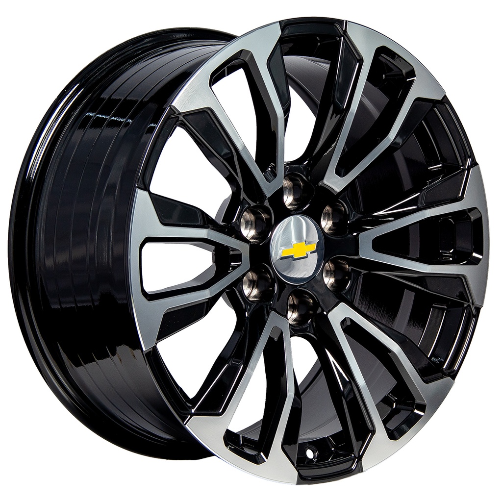 Rin 20 9 6X139.7 R1 SPORT TYH73 BLACK MACHINE FACE ET28 CB78.1