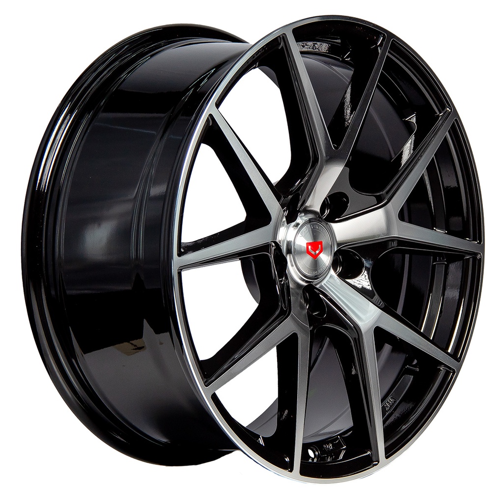 Rin 18 "X8 " 5x113 Elite Performance PD1638 BLACK MACHINE FACE 38 73.1