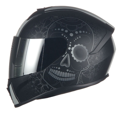 [CASCOINTZOOCARGMXL] CASCO INTEGRAL ZOOM CARABELA GRIS MATE TALLA XL