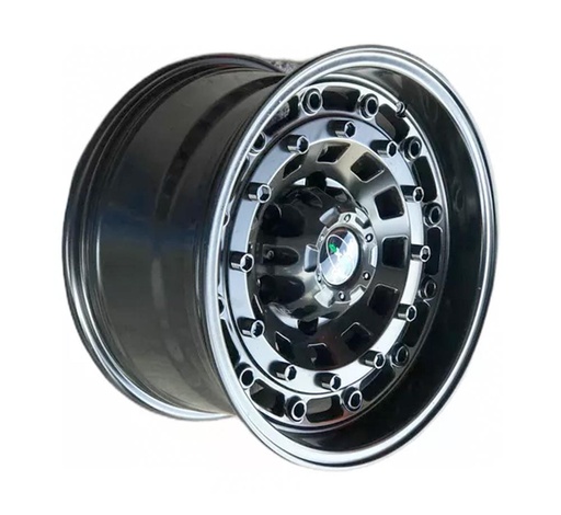 [155114.38SODX230MBET00] Rin 15 8 5X114.3 Saxo DX230 Matte Black ET0 CB0