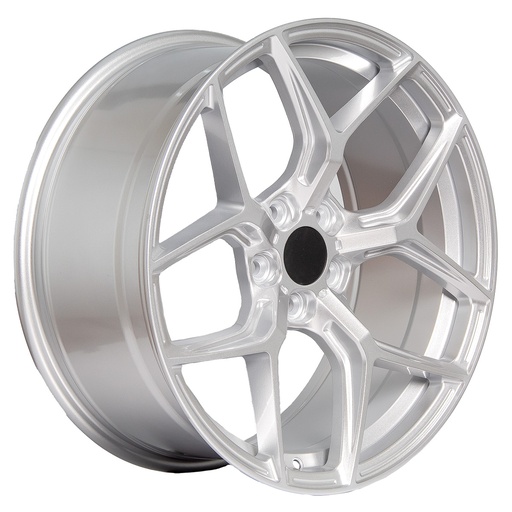 [195112MSMOTIVESILVERET4573.1] Rin 19 8.5 5X112 Ms MOTIVE SILVER ET45 CB73.1